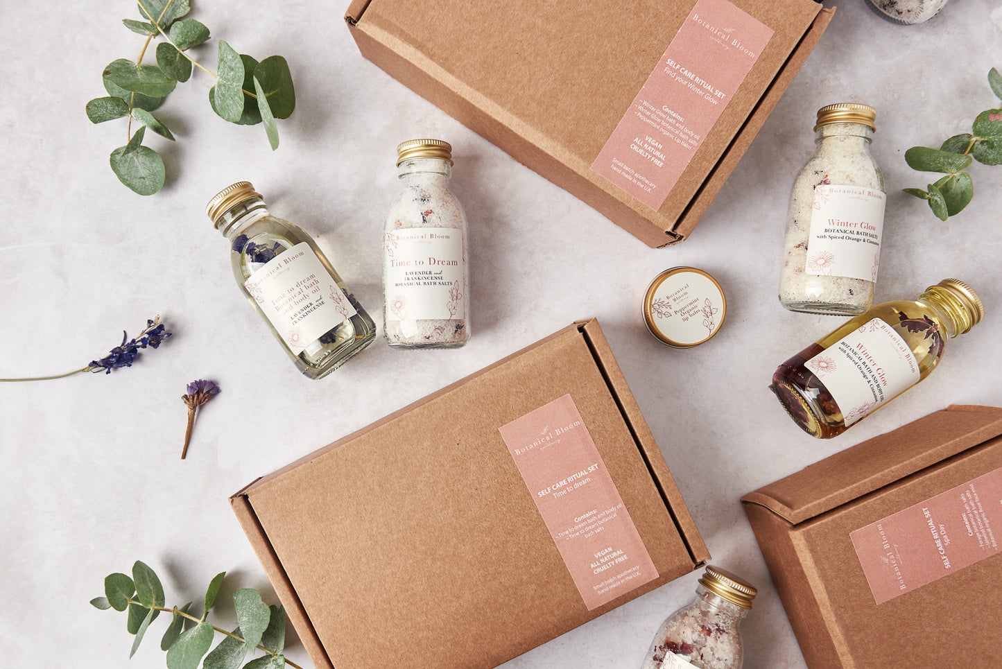 Winter glow Self Care ritual Gift set