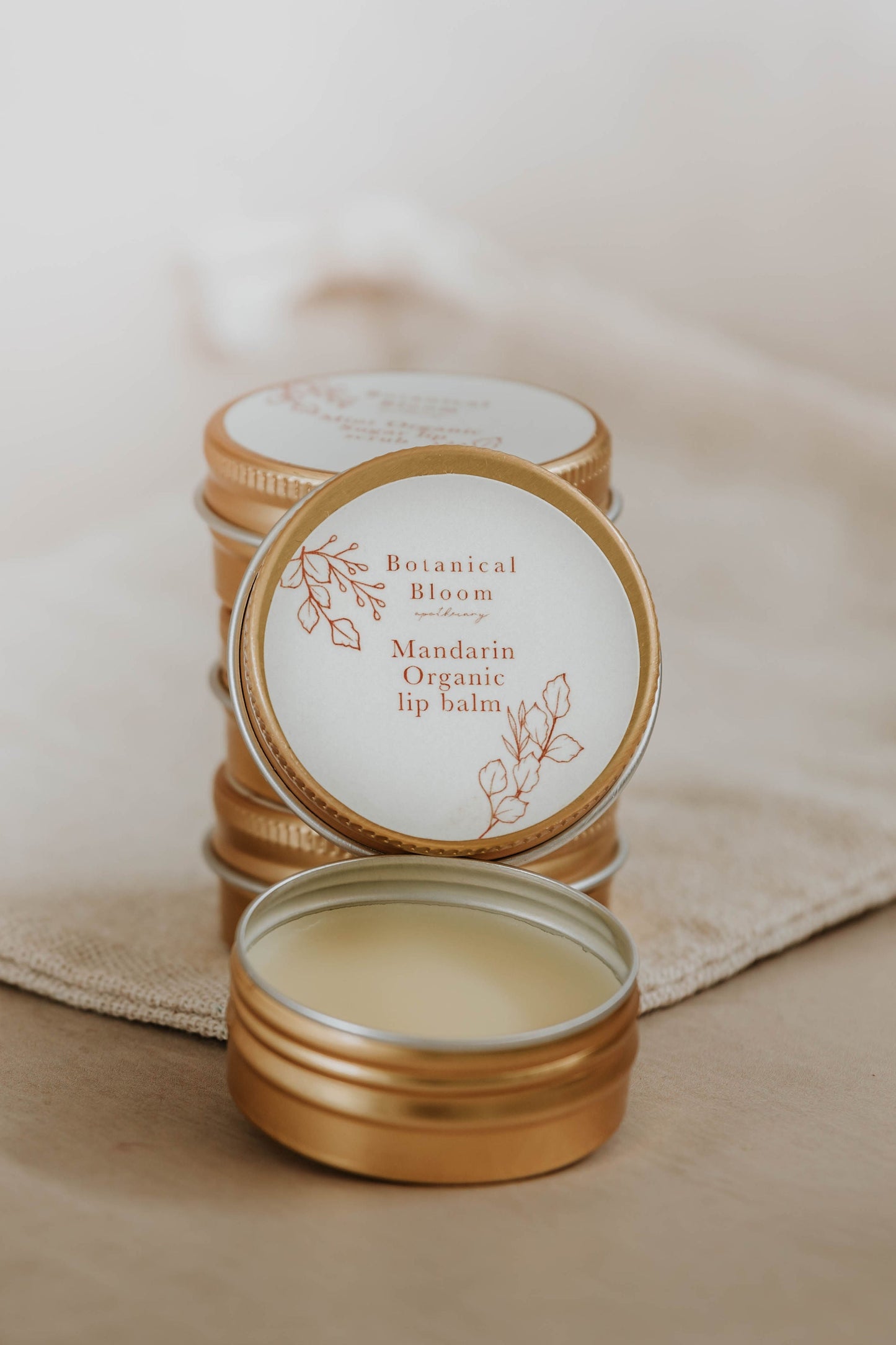 Organic Peppermint Lip Balm
