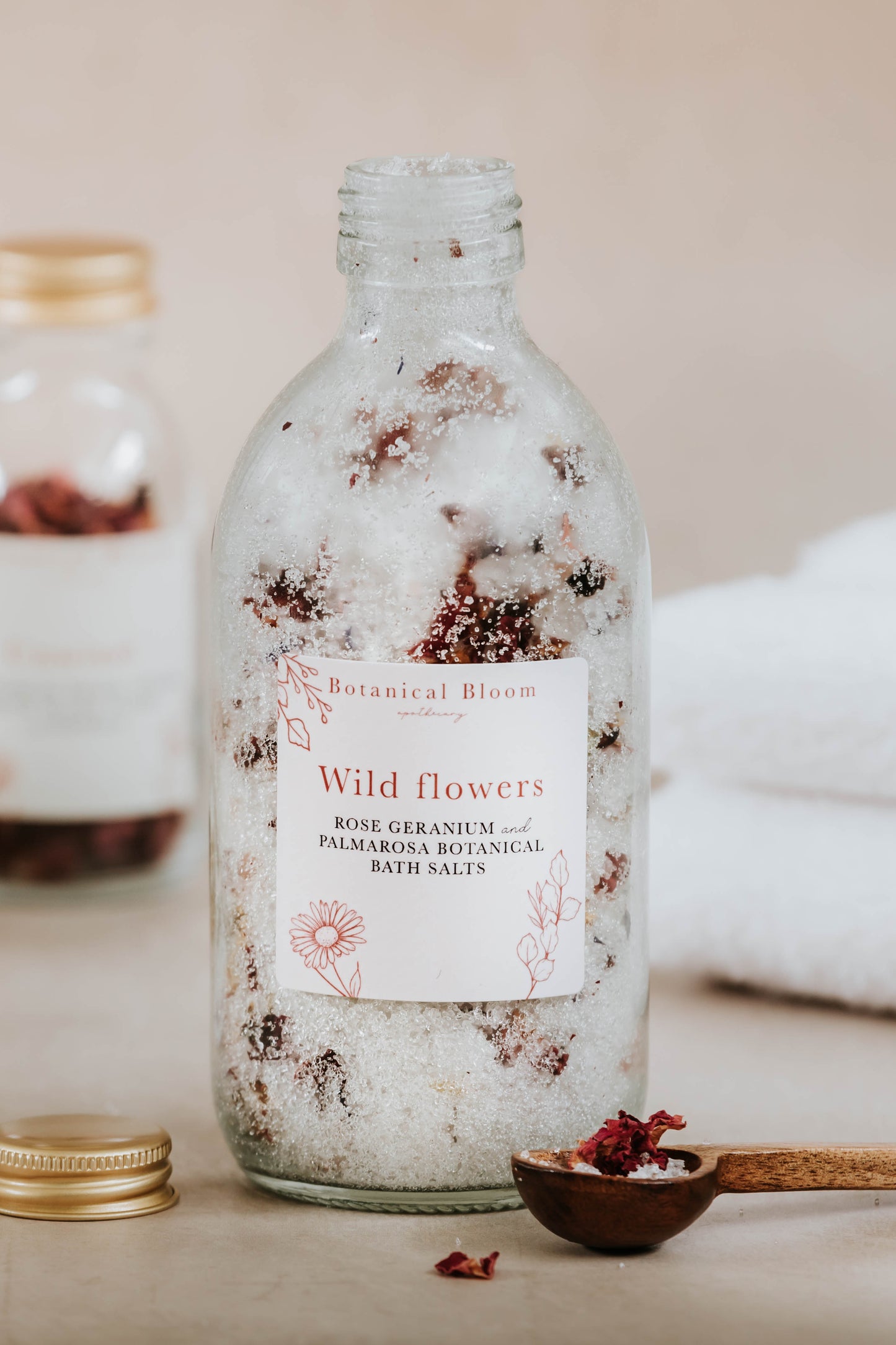 Wildflowers Bath Salts Large Bottle