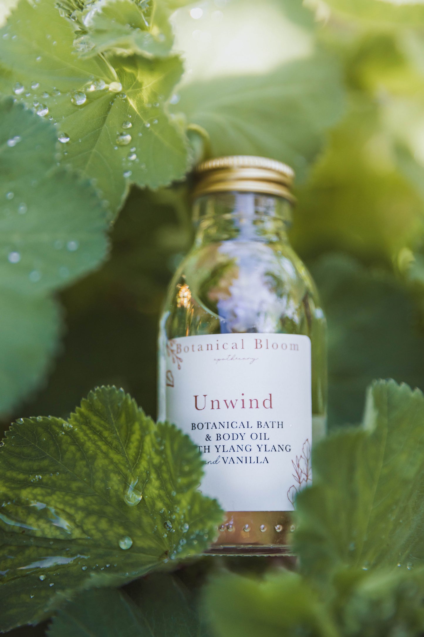 Forage bath and body Oil